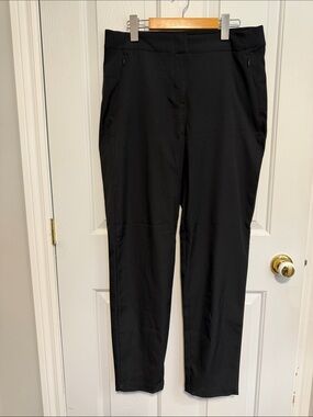 Lole Black Straight-Leg Ponte Pants